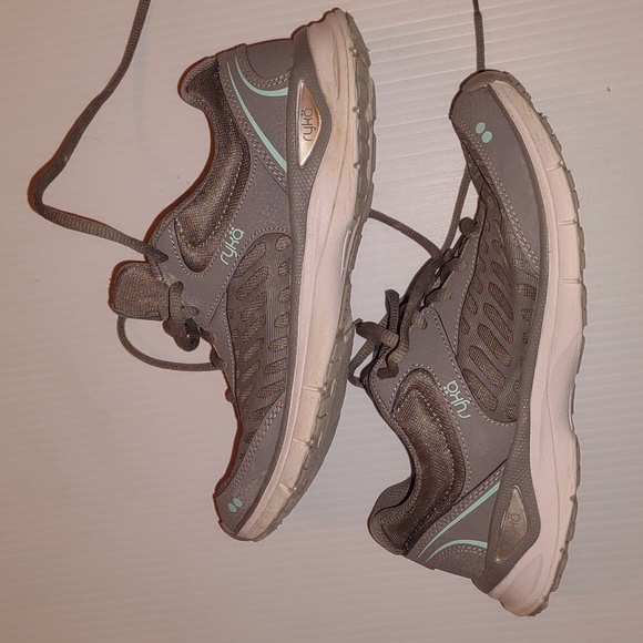 GreyUsed👣 ryka Memory Foam Fashion Sneakers Used Flex Sole - Picture 6 of 17